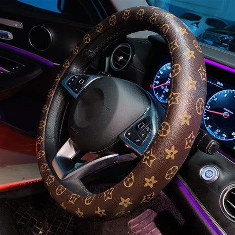 louis vuitton car mats|louis vuitton steering wheel.